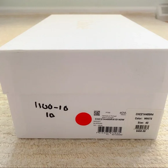 NWT Chloe Woody suede slippers size 10 - Picture 2 of 16